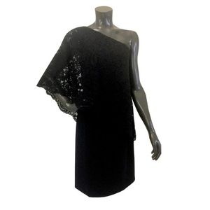 Nanette Lepore Cocktail Lace One Shoulder Dress